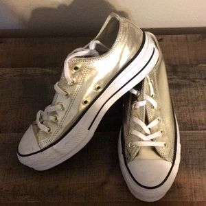 platform gold converse